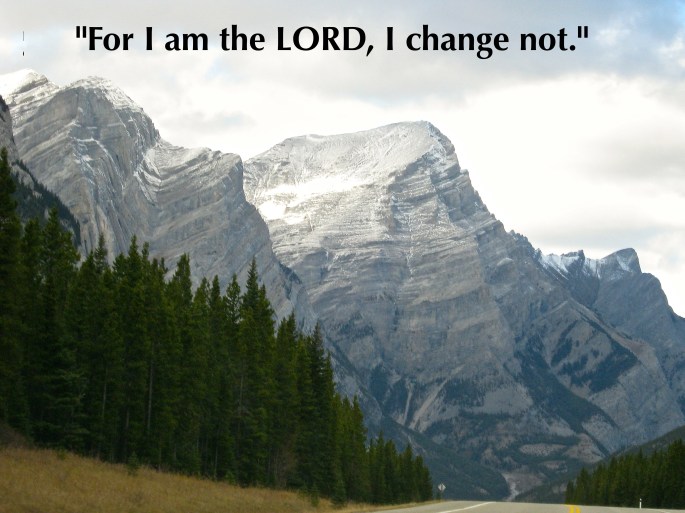 Malachi 3:6: The Canadian Rockies-Photo by Mark J. Booth