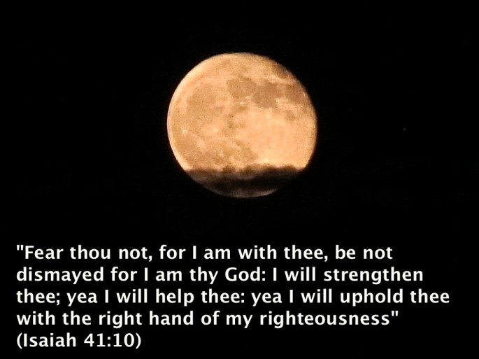 The Moon over Cascais, Portugal: Photo by Mark J. Booth