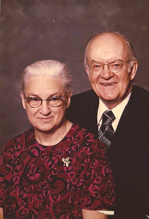 Dr. Winston Wreggit and his wife Elizabeth. Elizabeth's parents served as medical missionaries for several years in India. 